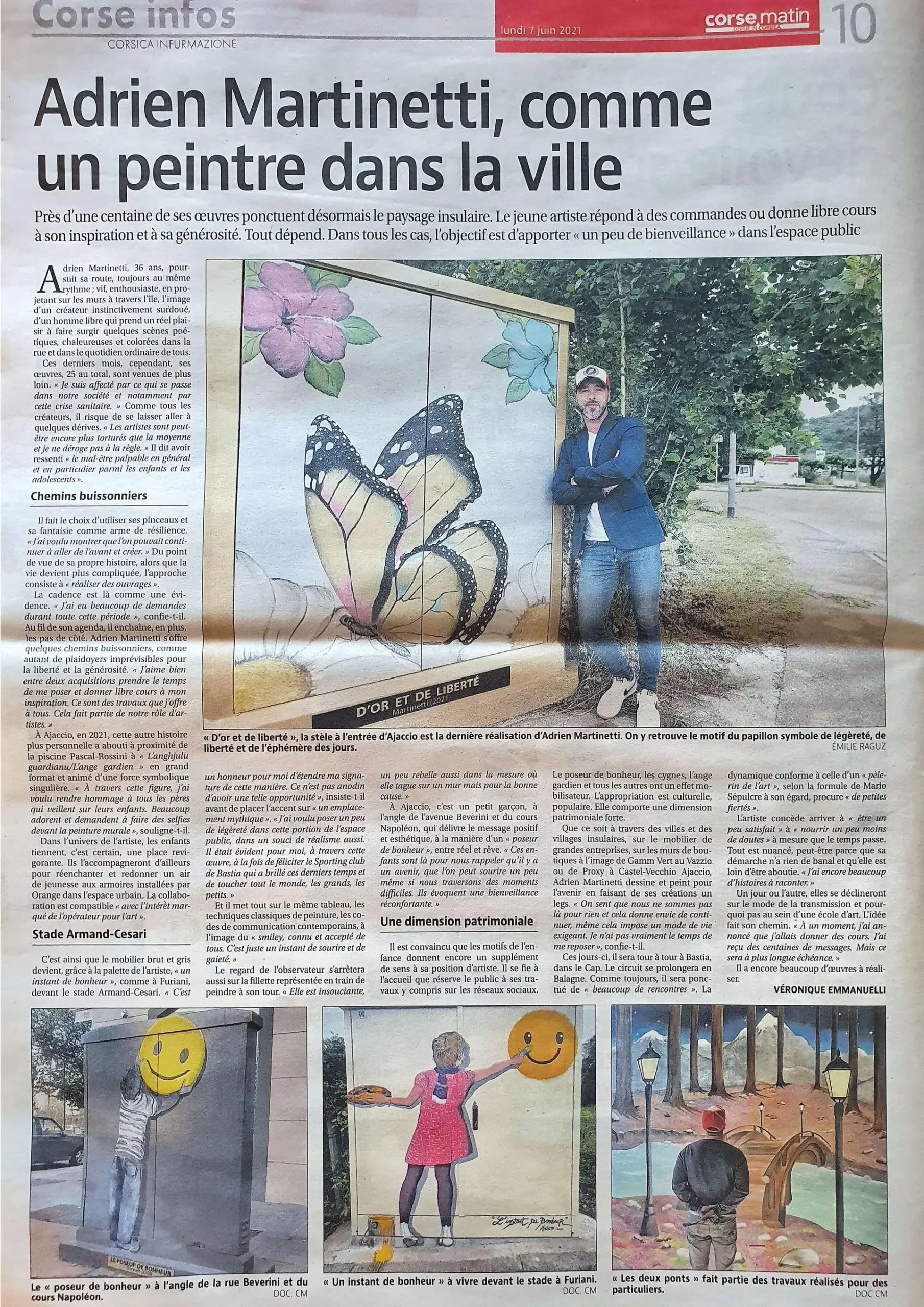 portfolio de Martinetti, Artiste Peintre Contemporain Corse