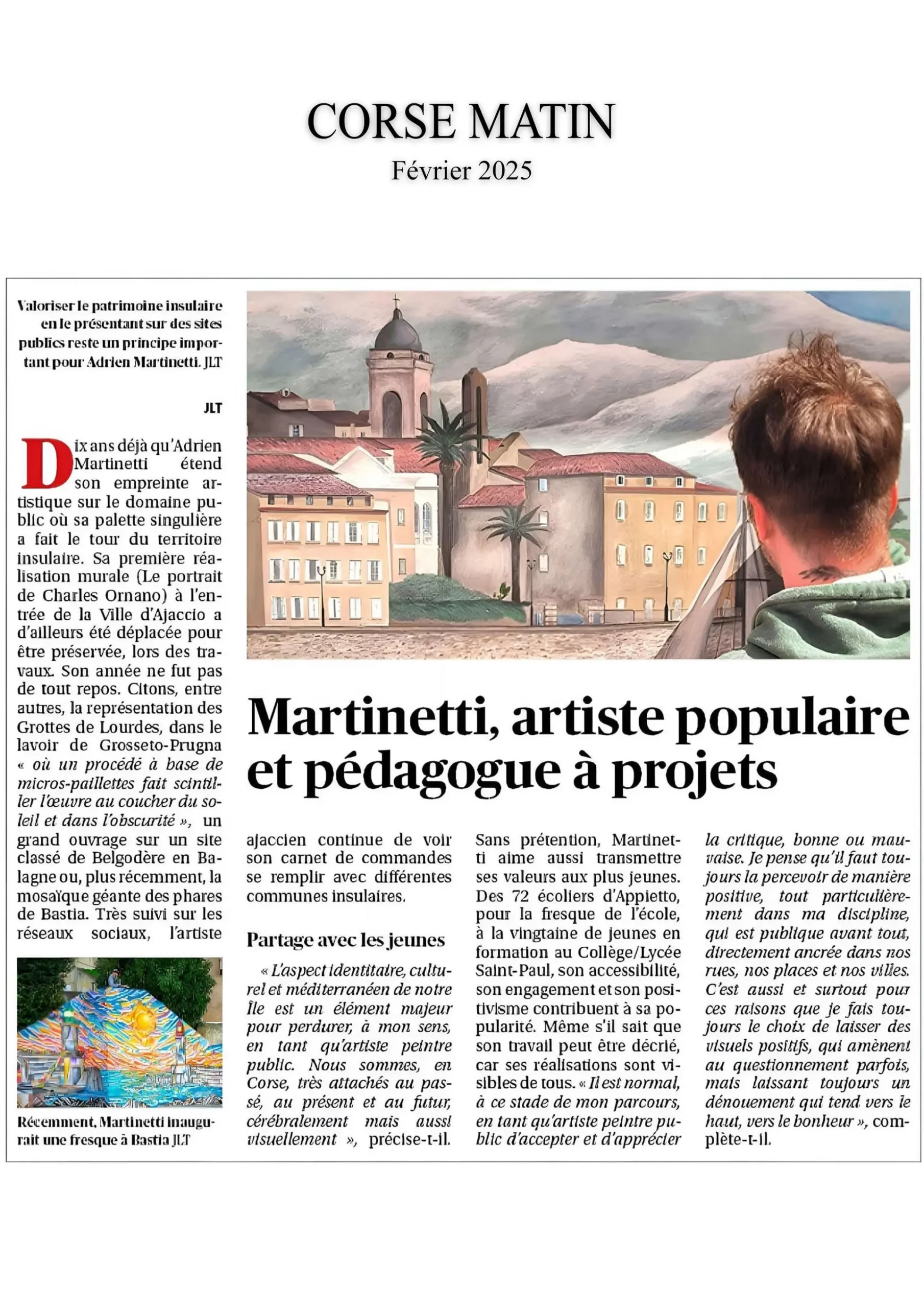 portfolio de Martinetti, Artiste Peintre Contemporain Corse